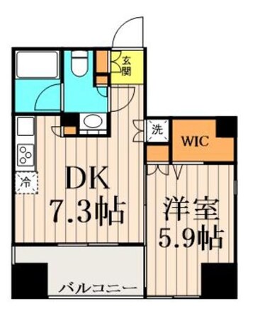 BPRレジデンス神田富山町の物件間取画像